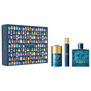 Set Nước Hoa Versace Eros (EDT 100ml + Stick 75ml + EDT 10ml)