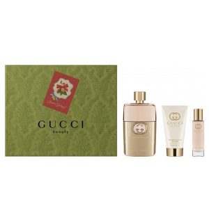 Set Nước Hoa Gucci Guilty Beauty Pour Femme EDP (90ml x 7.4ml x 50ml)