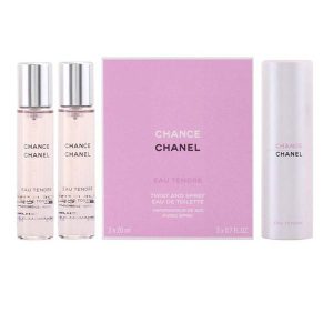 Set Nước Hoa Chanel Chance Eau Tendre EDT (3 x 20ml)
