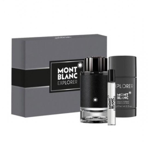Set Nước Hoa Montblanc Explorer EDP (100ml x 7.5ml x Deo Stick 75g)