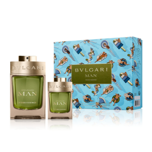 Set Nước Hoa Bvlgari Man Wood Essence EDP (100ml x 15ml)